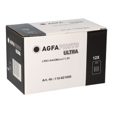 Agfaphoto Batterie Ultra AAA 1.5V 48 Stück 12x 4er Blister