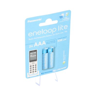 eneloop lite Micro Akku BK-4LCCE/2DE Ni-MH 1,2V / 550mAh