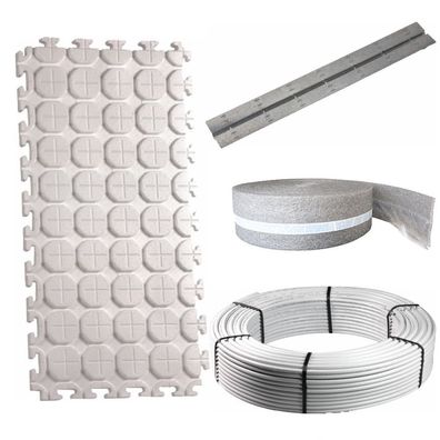 Fußbodenheizung Trockenbau Paket 63 qm Schütz EPS 25 mm trio-flex 14x2 mm