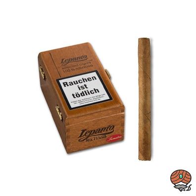 Lepanto 711/25 Sumatra, 25 Zigarillos - Holzschachtel