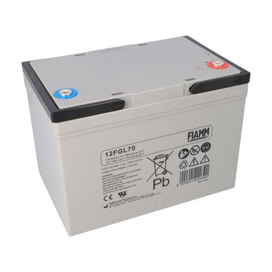 Fiamm Blei-Akku 12FGL70 12V 70Ah Pb M6 Innengewinde