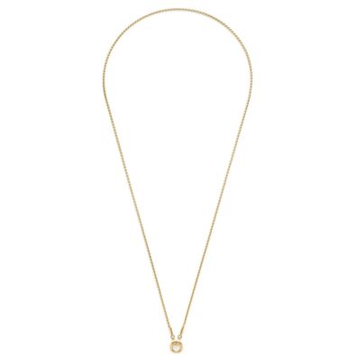 Leonardo Schmuck Damenkette Sonja 80 cm Clip & Mix Goldfarben 026326