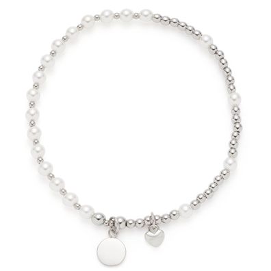 Leonardo Schmuck Damenarmband Liara You & Me Ciao Silberfarben/Perle 026305