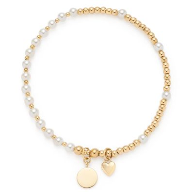 Leonardo Schmuck Damen-Armband Monia You & Me Ciao Goldfarben/Perle 026293