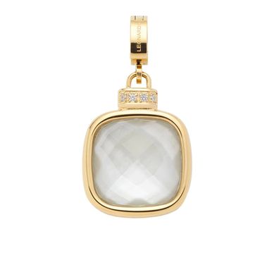 Leonardo Schmuck Damen-Anhänger Virginia Goldfarben/Weiß Clip & Mix 026095