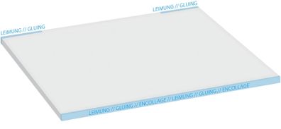 Sigel Schreibunterlage blanko 50BL 595x410mm