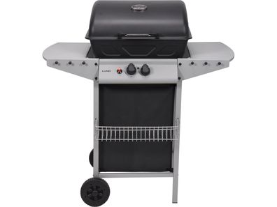Gasgrill 5,5kW, 2 Brenner, Stahl 97,3 × 53 ×102 cm
