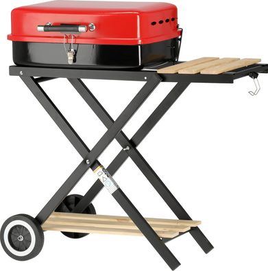 Klappbarer Holzkohlegrill, 45 x 33,5 cm