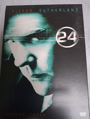 24 Hours - Season Three Kiefer Sutherland Diesmal ist der Terror ansteckend DVD Box