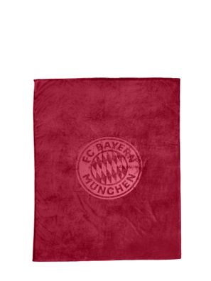 FC Bayern Kuscheldecke Bordeaux 200x150 cm