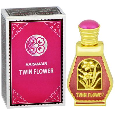 AL Haramain Zwillingsblume für Frauen Parfümiertes Öl 15ml