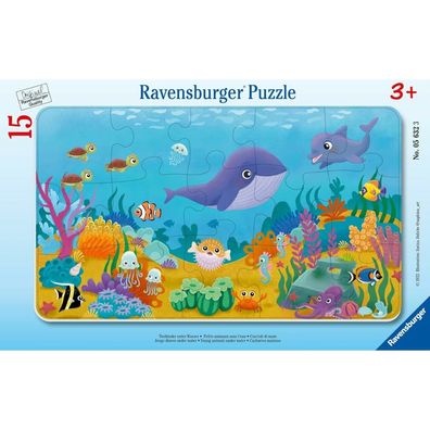 Ravensburger Puzzle Tiere unter dem Meer 15 Teile
