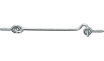 2 Stück Sturmhaken Ösen Fensterhaken Torhaken Türhaken Windhaken Fenstersicherung