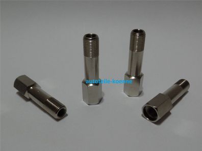 4x Ventilverlängerung mit Filter für Equal Auswuchtgranulat NFZ LKW LLKW