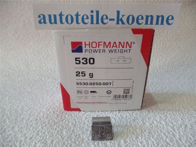 25g Auswuchtgewicht Hofmann Typ 530 Blei LKW Schlaggewicht für Stahlfelgen
