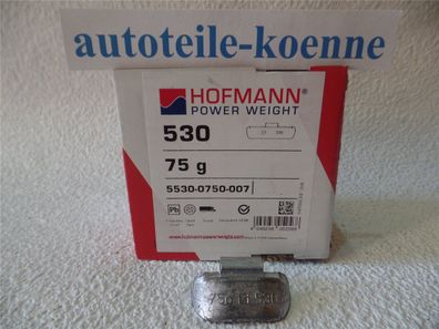 75g Auswuchtgewicht Hofmann Typ 530 Blei LKW Schlaggewicht für Stahlfelgen