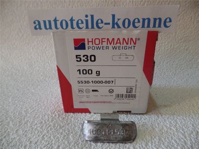 100g Auswuchtgewicht Hofmann Typ 530 Blei LKW Schlaggewicht für Stahlfelgen