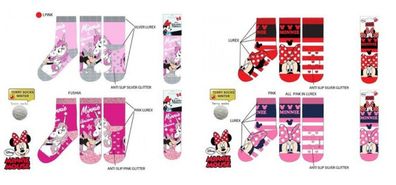 Neu 1 Paar ABS Mädchen Socken Minnie Maus Einhorn Rutschfeste Kinder Strümpfe HU0660