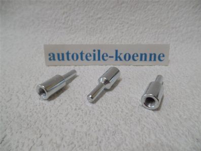 3 Adapter Spanndorn Befestigung für Bohrmaschine Folienradierer Radierscheibe