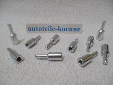 10 Adapter Spanndorn Befestigung Bohrmaschine Folienradierer Radierscheibe