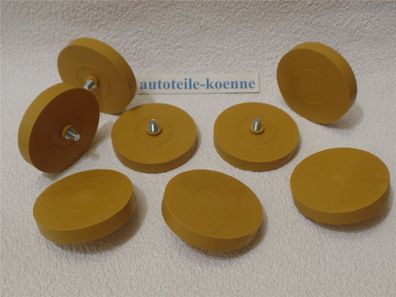 8 Folienradierer Radierscheibe Premium Ø 90mm Aufkleber Zierstreifen Entferner