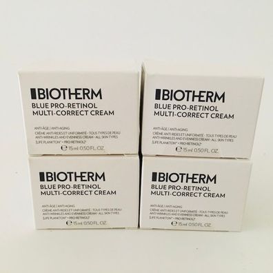 Biotherm Blue Pro - Retinol Multi - Correct Cream 60ml (4 x 15ml)