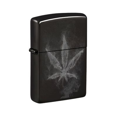 Zippo Benzin-Feuerzeug Smokey Leaf 60007541, unbefüllt
