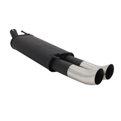 Novus Sportauspuff für VW Golf 3 / Golf 4 Cabrio 2x76mm DTM