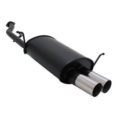 Novus Sportauspuff für BMW E36 Compact 316i 2x76mm RL-Design mit ABE