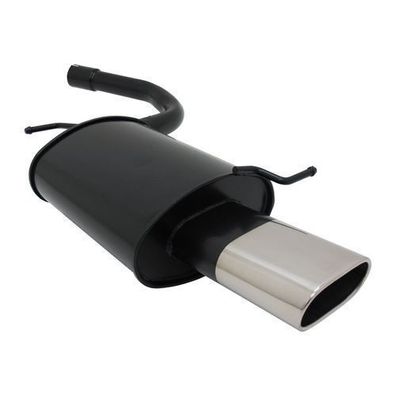 Novus Sportauspuff für Audi A4 B6 / 8E 135x75mm Endschalldämpfer mit ABE