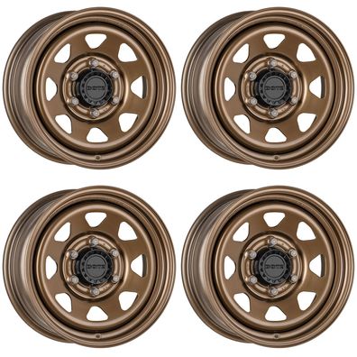 4 Felgen Dotz Dakar bronze 7.0Jx16 6x139.7 für Volkswagen Amarok