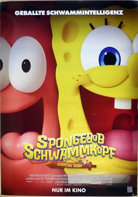 Spongebob Schwammkopf Piraten Ahoi!- Original Kinoplakat A0 -Hauptmotiv - Filmposter