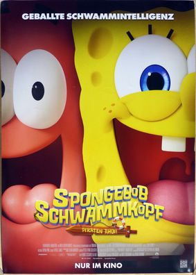 Spongebob Schwammkopf Piraten Ahoi!- Original Kinoplakat A1 -Hauptmotiv - Filmposter