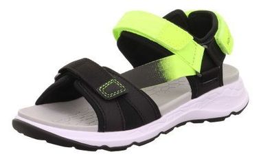 Superfit Criss Cross - Schwarz / Gelb Textil/Synthetik