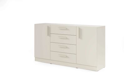Furniture24 Kommode BRAGA BRK1K Sideboard 155 cm - Kaschmir