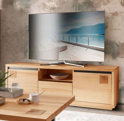 TV Board 170x56cm "Bergamo" Kernbuche geölt WZ-0159