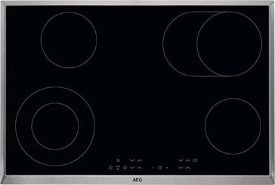 AEG - HK834060XB - Einbau-Glaskeramik-Kochfeld - 80 cm