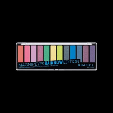 Rimmel London Magnif´Eyes Lidschatten-Palette 011 Rainbow Edition 14,2 g