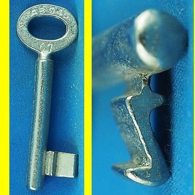 Börkey - Zimmertür Einsteckschloss Schlüssel 945 System Fliether (KFV) Profil 67