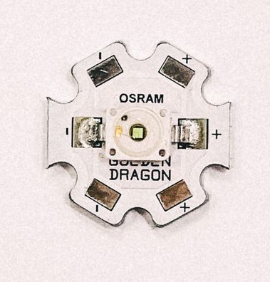 Osram LED Golden Dragon plus 6500 K kalweiß auf Star-Leiterplatte 20 mm