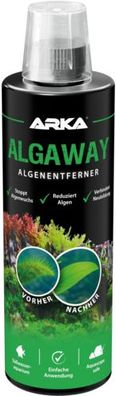 Arka AlgAway Algenentferner 118ml Algenmittel zur Algenbekämpfung