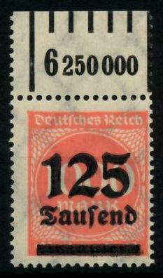Deutsches REICH 1923 INFLA Nr 291a W OR 1-5-1 ungebraucht X72B562