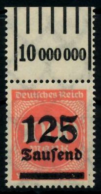 Deutsches REICH 1923 INFLA Nr 291a W OR 1-5-1 ungebraucht X72B56E