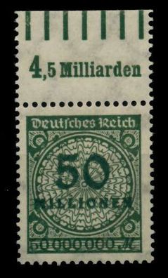Deutsches REICH 1923 INFLA Nr 321AWa OR 0-7-0 ungebraucht X72DA02