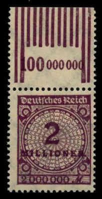 Deutsches REICH 1923 INFLA Nr 315AWa OR 1-4-1 1 X72DA26