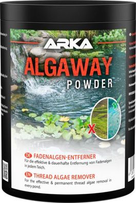 ARKA AlgAway Powder 1000g für den Gartenteich Algenmittel zur Algenbekämpfung
