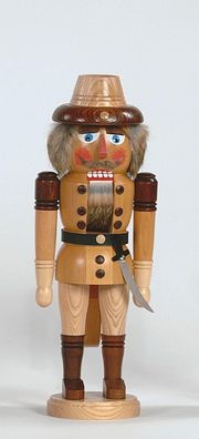 Nußknacker Räuber mit Säbel Höhe= 36cm NEU Weihnachten Seiffen Nutcracker Nüsse