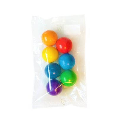 Holzspielzeug Kleinkinderspielzeug zur Erweiterung Holzkugeln LxBxH 50x50x50mm