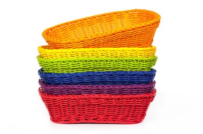 Spielzubehör Korb für Spielmaterial Orange LxBxH 265x190x70mm NEU Aufbewahrung