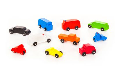 Holzspielzeug SINA-Mobile Sortierung 3 LxBxH 250x350x50mm NEU Auto Motorrad